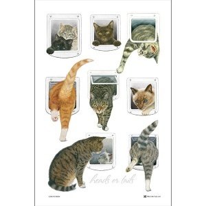 Geschirrtuch "Heads or Tails"