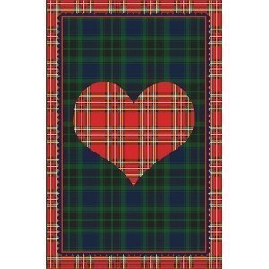 Geschirrtuch "Tartan Heart"