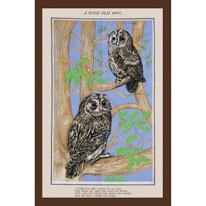 Geschirrtuch "Wise Old Owl"