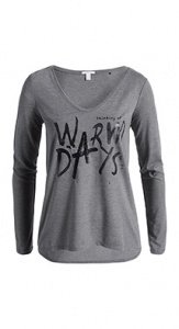 Geschmücktes Baumwoll-Longsleeve