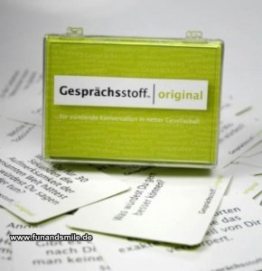 Gesprächsstoff: Original, Liebe, Party,W