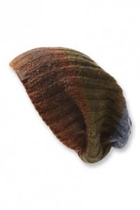 Gestreifte Strickmütze