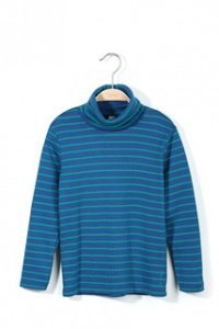 Gestreifter Baumwoll Rib Shirt-Rolli