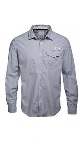 Gestreiftes Baumwollhemd