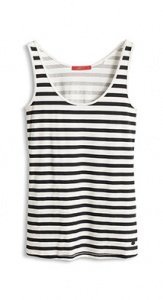 Gestreiftes Stretch Tank Top