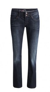 Gewaschene Stretch-Jeans