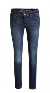 Gewaschene Stretch-Jeans