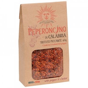 gehackte getrocknete kalabrische Chilisc