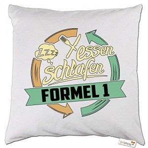Kissen Essen Schlafen Formel 1