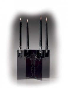 _ GHOST CANDELABRA Kerzenleuchter RAUCHG