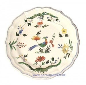 Gien Oiseaux Paradis Kuchenteller 18 cm