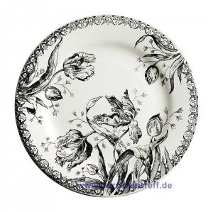 Gien Tulipes Noires Frühstücksteller 21,