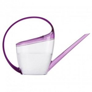 Gießkanne Loop transparent/violett