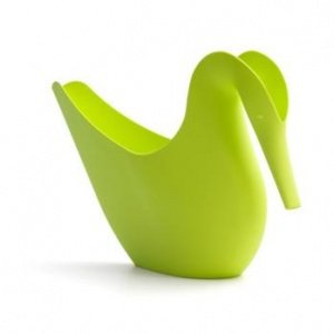 Gießkanne Schwan grün von Qualy