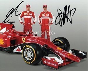 Giftedbox Formel 1 Foto mit Signatur und