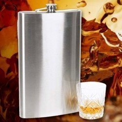 Gigantischer Flachmann