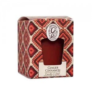 -Ginger Cinnamon- Candle Cube Votive, Gr