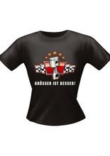 Girl Shirt Grösser ist besser