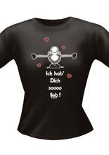Girl Shirt Ich hab Dich soooo lieb!