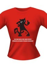 Girl Shirt Ich kann dich in den Arsch tr