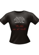 Girl Shirt Oh shit sie ist wach