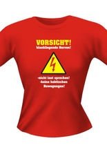 Girl Shirt Vorsicht!