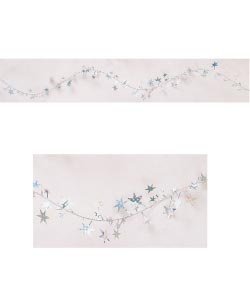 Girlande *Silberne Sterne*