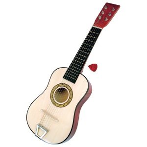 Gitarre 23" mit 6 Saiten Spielzeug aus H