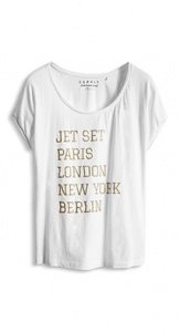 Glänzendes Oversize-Shirt