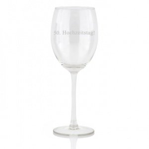 Gläser mit Text - Weinglas