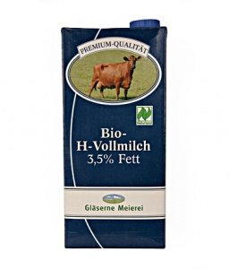 Gläserne Meierei Bio H - Milch 3,5% Prem