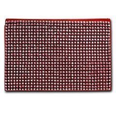 Glam Ruby Satin Flap Kartenhalter