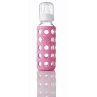 Glas Babyflasche pink 11768 von Klein un