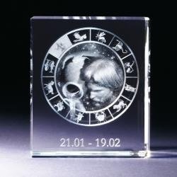 Glasblock - Wassermann