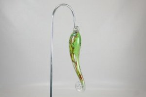 Glashänger ""Paprika"" grün