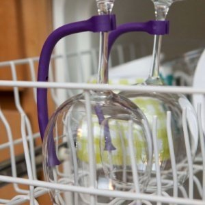 Glashalter für die Spülmaschine