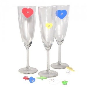 Glasmerker Herzen, 12 St.