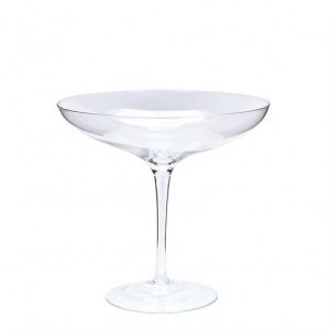 Glasschale mit Fuß 30cm