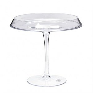 Glasschale mit Fuß 31cm