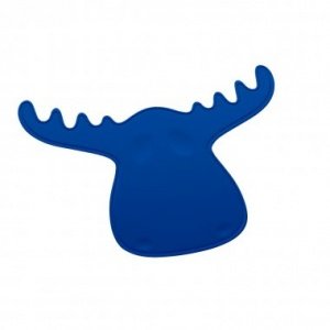 Glasuntersetzer Rudolf 2er Set solid mar