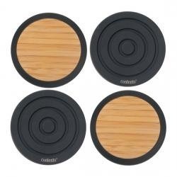 Glasuntersetzer Tip-Top black