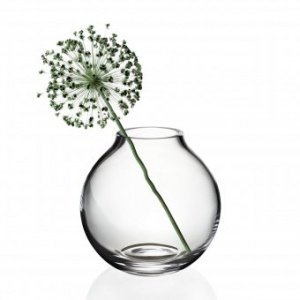Glasvase Ball klar