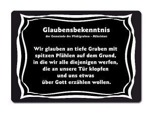Glaubensbekenntnis der Gemeinde der Pfah