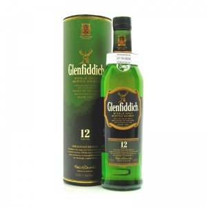 Glenfiddich 12 Jahre in Tube 0,70 L/ 40.