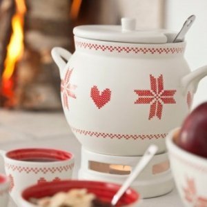 Gl?gg-Topf mit St?vchen