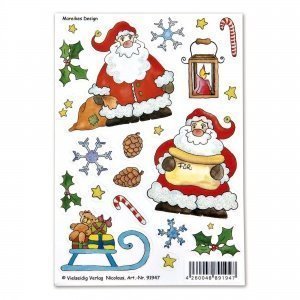 Glittersticker "Nikolaus"