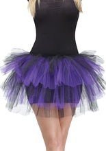 Glitzer Tutu Unterrock Petticoat lila