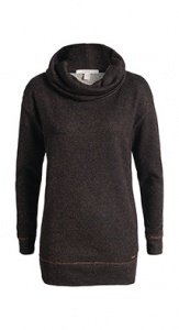 Glitzernder Long-Sweater