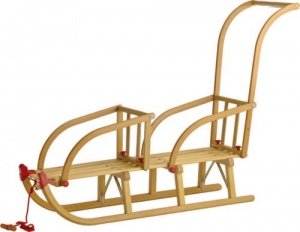 Gloco Davoser Schlitten Doppel Schiebevo