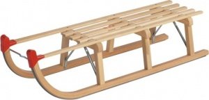 Gloco Davoser Verleih-Rodel 110 cm Latte